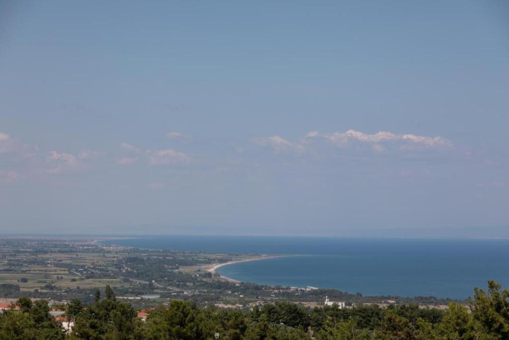 Rodon Apartment With Great View, Sauna And Jacuzzi Litóhoro Szoba fotó